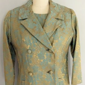 Vintage Leslie Fay Dress and Matching Coat